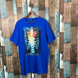 Comic Con Blue X-Ray Graphic Tee